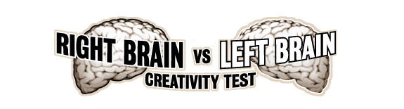 link to right brain left brain creativity test